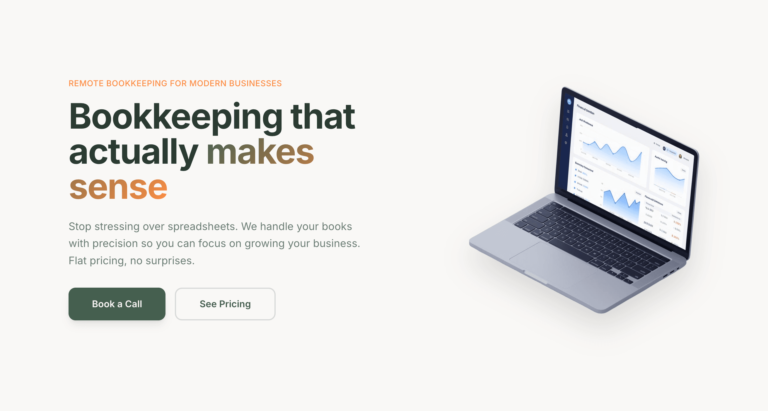 Accountick homepage